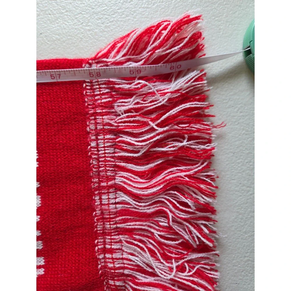 Washington Nationals MLB Natitude Scarf Red White Coca-Cola Baseball Fan Scarf
